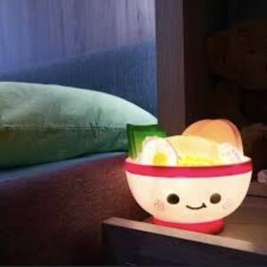 Mimicoco Moodlight Ramen Noodle Bowl Night Light Lamp Glow Warm White NIB Sealed